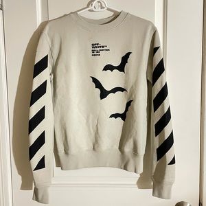 Off-White Tan Bat Wings Sweatshirt